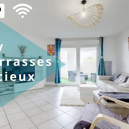 *alco 2 Chambres, Wifi, Parking, Terrasses* Apartment Montpellier